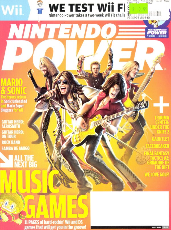 Nintendo Power Issue 229 (June 2008) cover